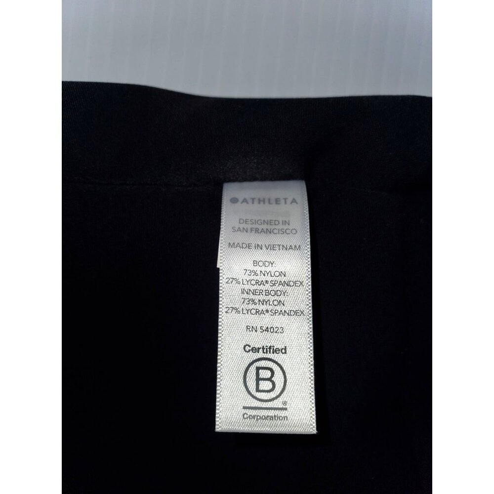 NWOT Athleta Women's Stellar Skort Black Skirt Zipper Size Large 1292 - Picture 11 of 12